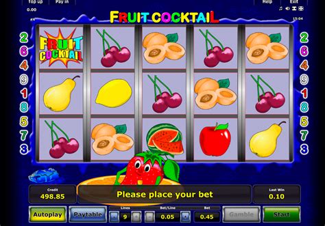 Fruit Cocktail Slot Machine ᗎ Play FREE Casino .